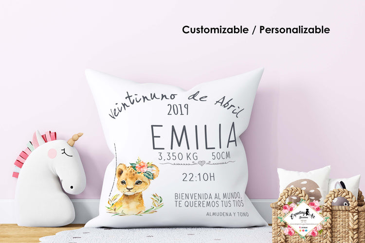 Cojines Personalizados para Bebés